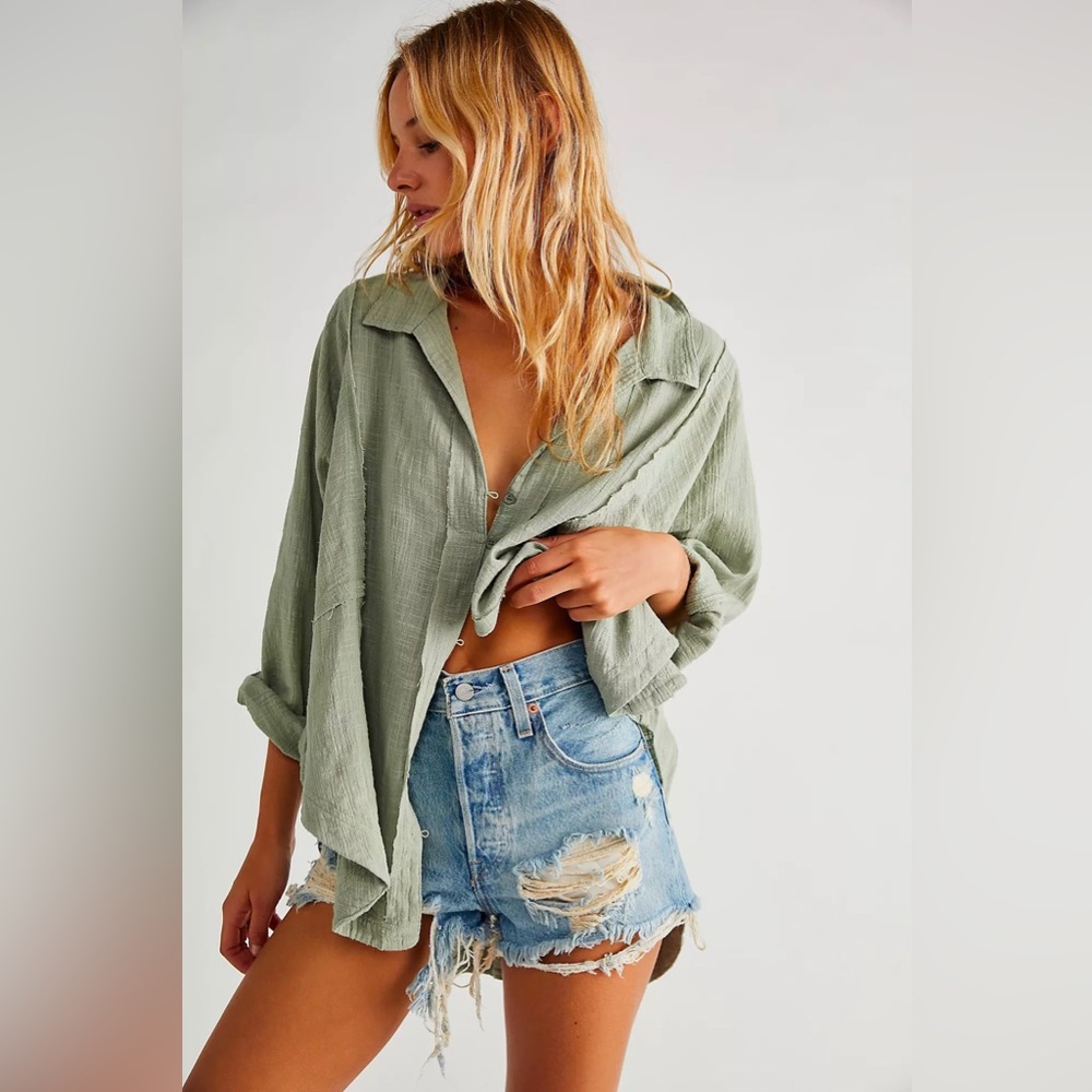 Levi 501 high rise shorts